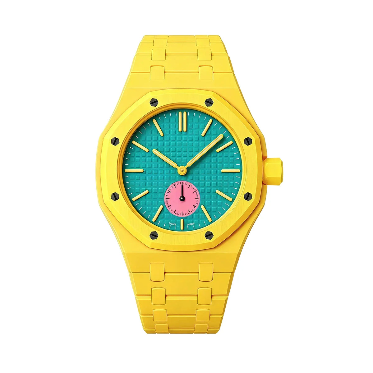 Swatch Royal Pop Bioceramic Strap - 3 O'Clock (Yellow)
