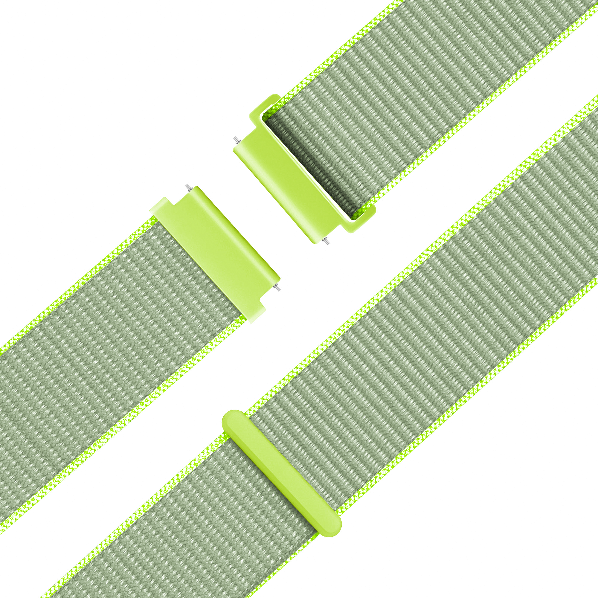 Bandz Garmin Venu 2s Nylon Loop Strap (Flash Yellow)