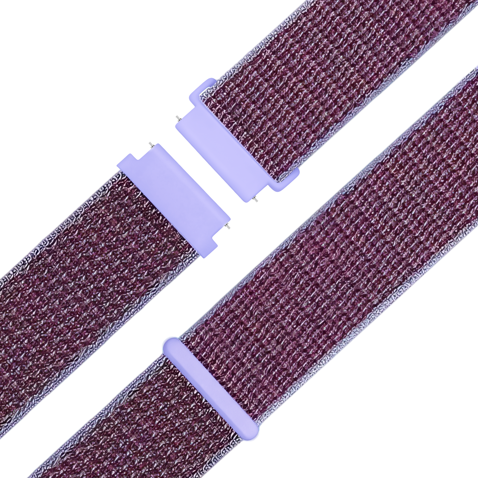 Bandz Garmin Approach S40 Nylon Loop Strap (Lilac)