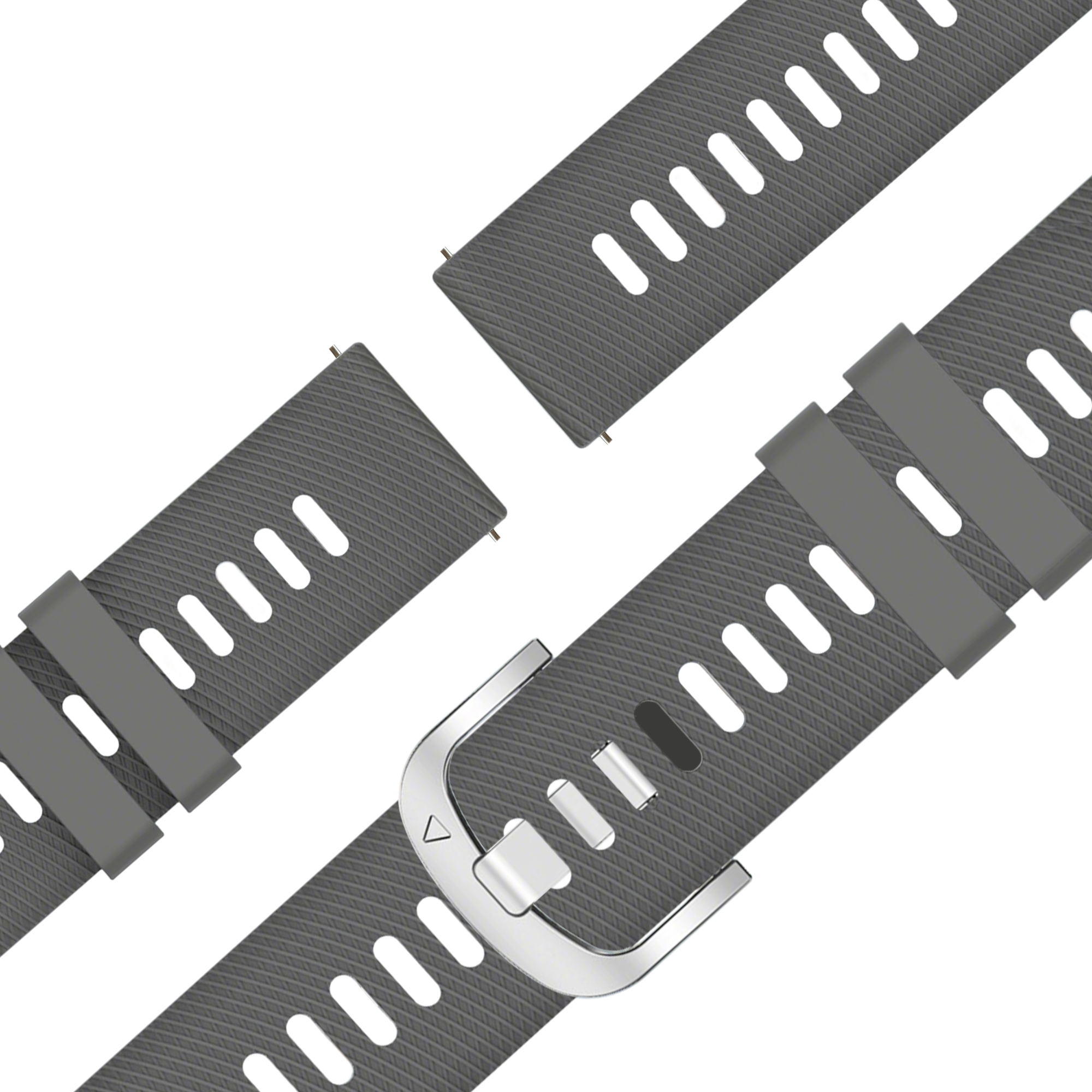 Bandz Garmin Venu 2s Silicone Strap 'Deluxe' (Dark Grey)