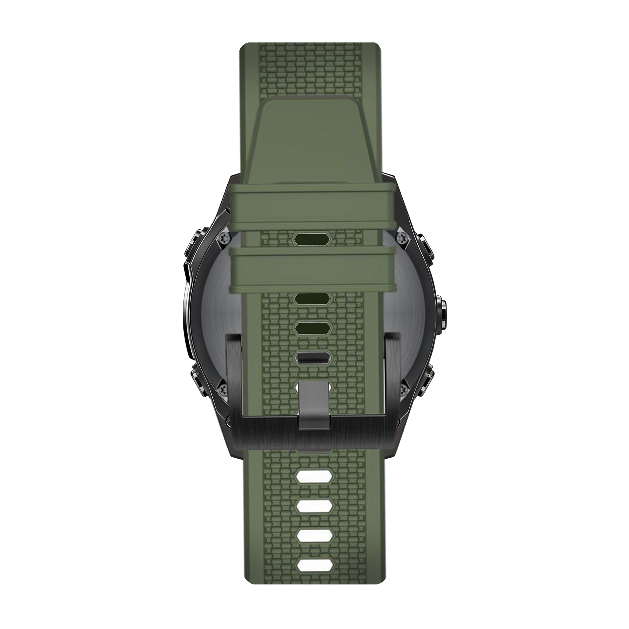 Bandz Garmin Fenix 8 - 51mm Silicone Strap 'Explorer' (Green)