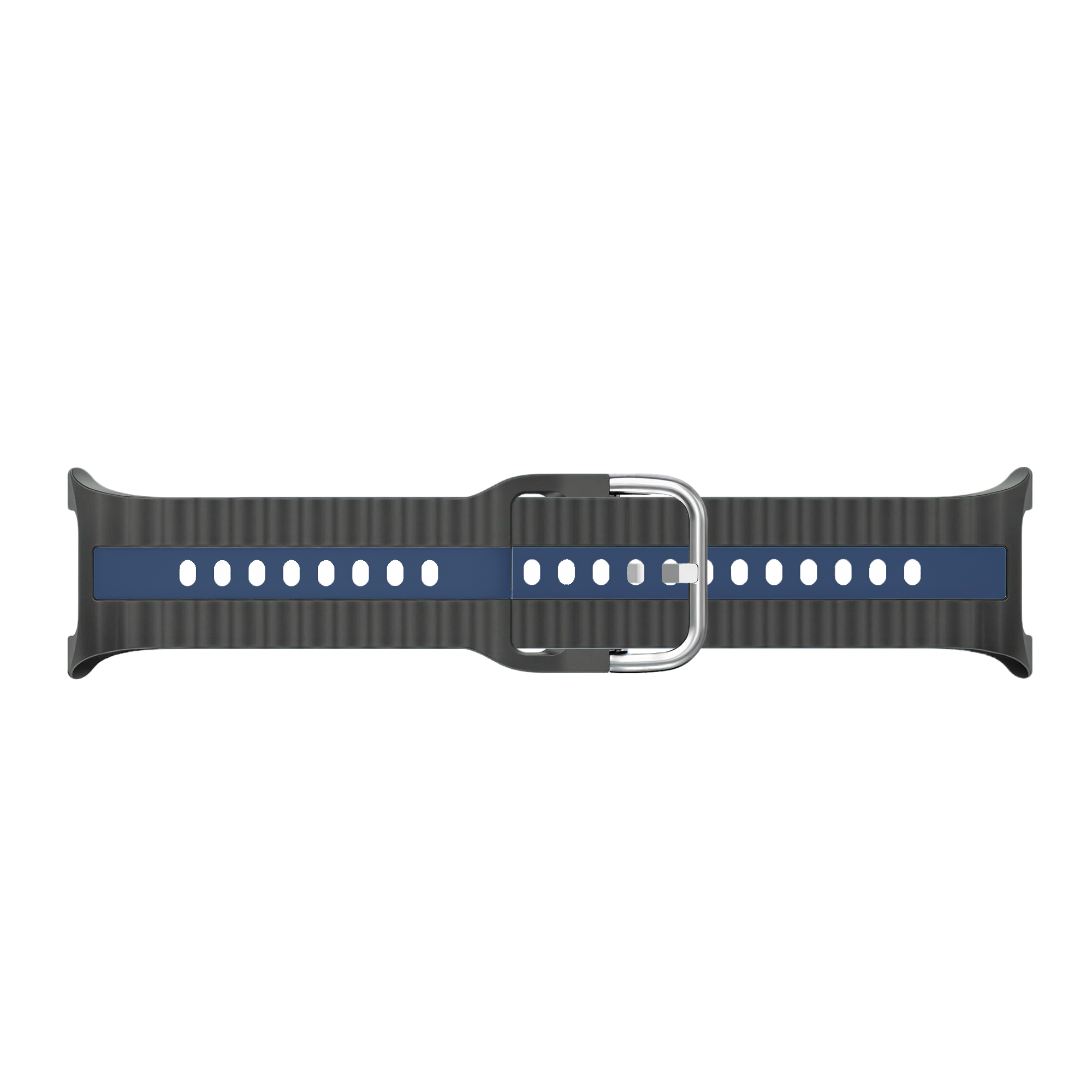 Samsung Galaxy Watch 8 - 40mm Dual Sport Strap (Dark Grey/Blue)