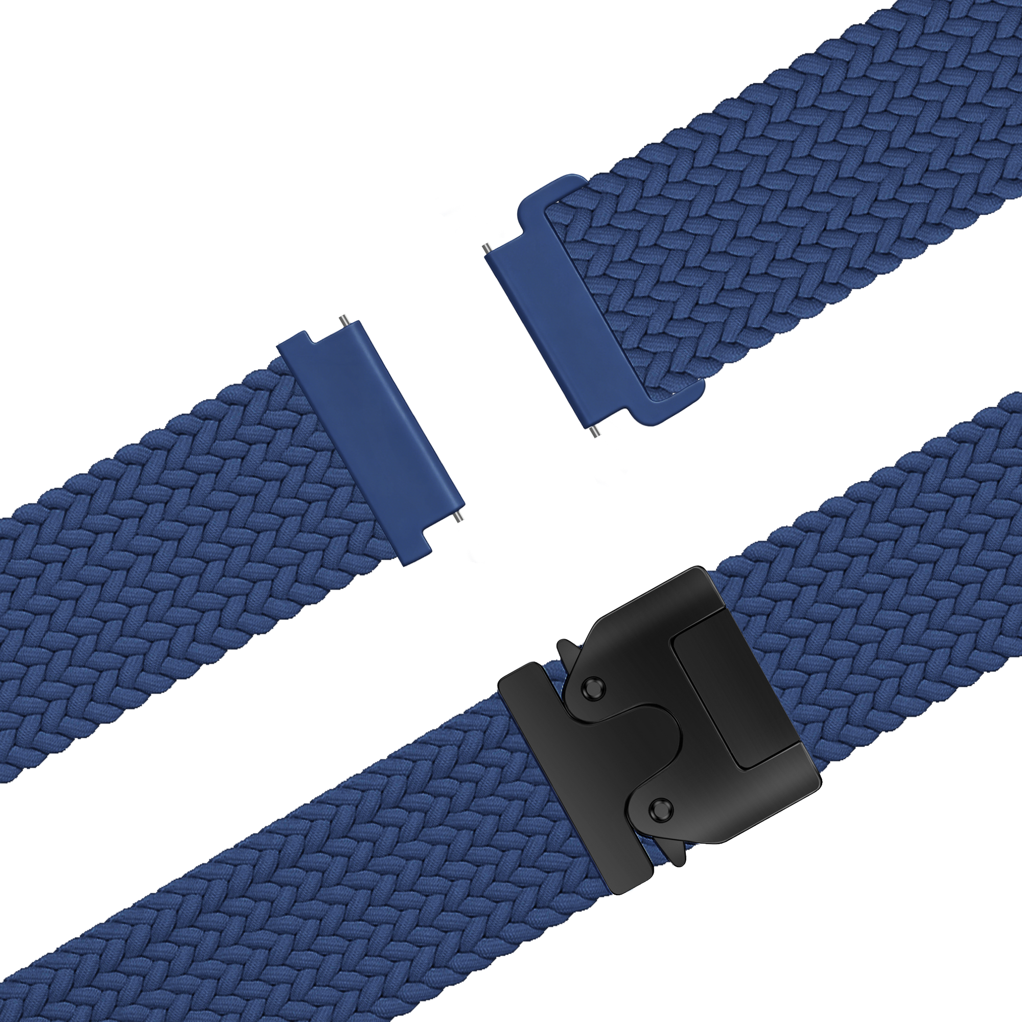 Bandz Garmin Venu 4 - 41mm Braided Strap 'Parachute' (Blue)