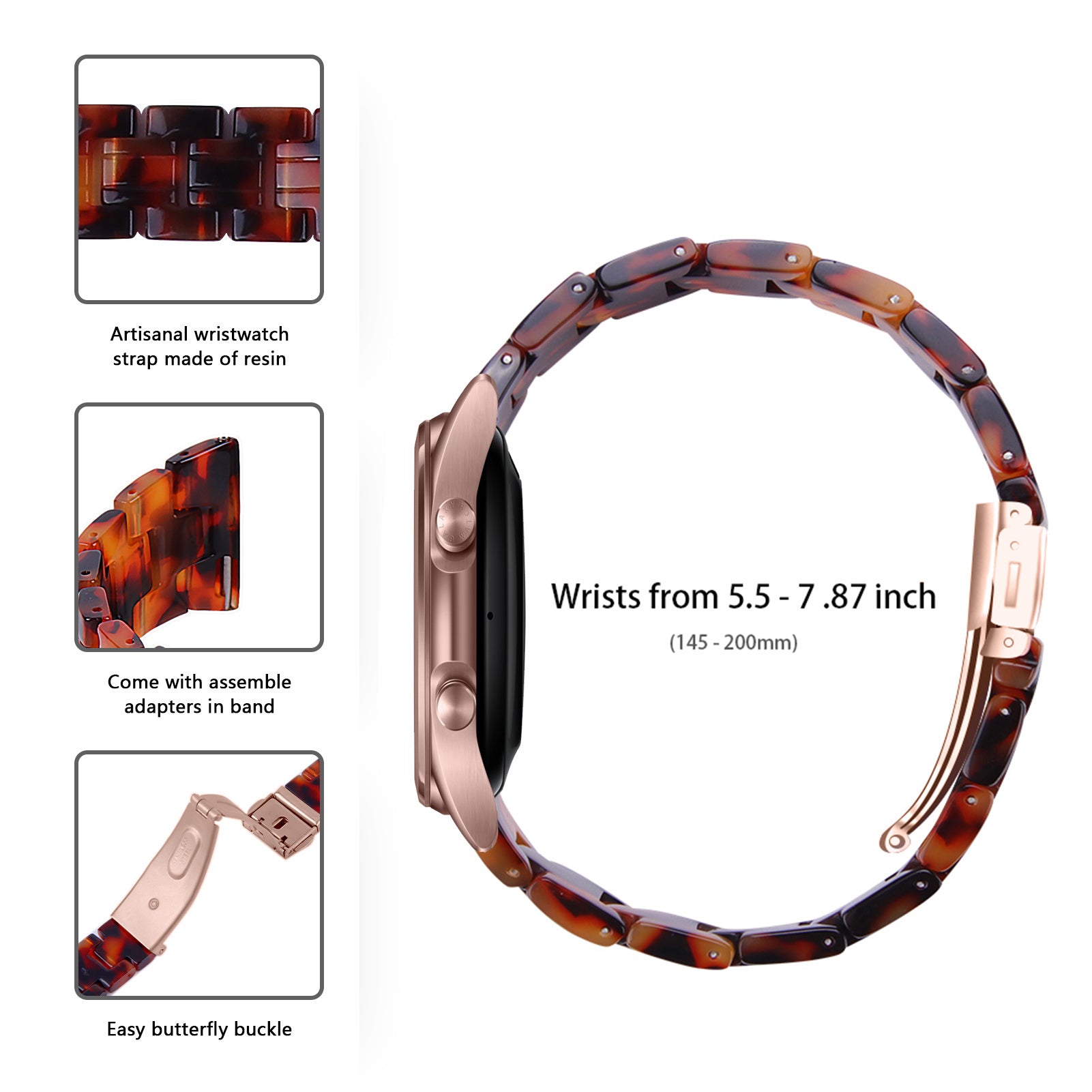 Withings Steel HR Sport Resin Strap (lava)