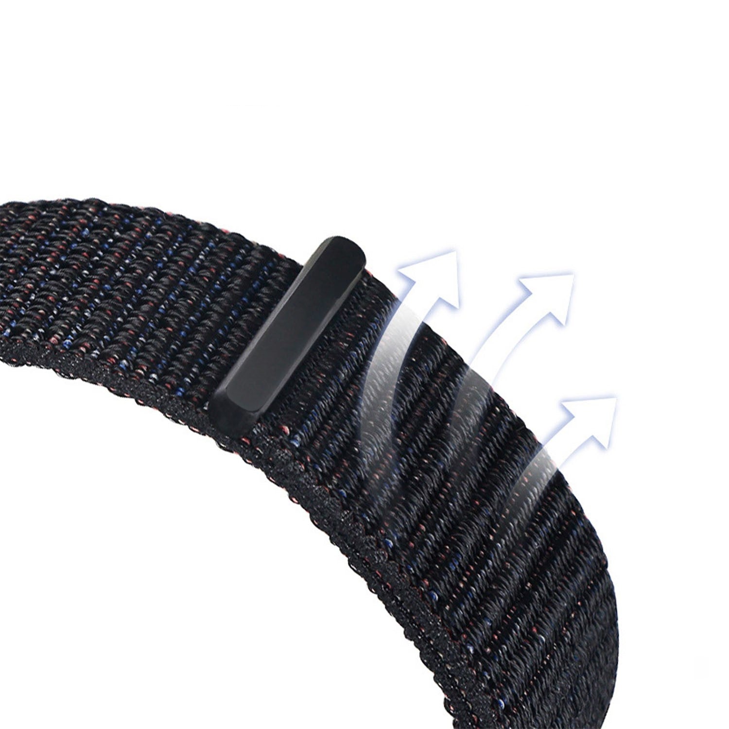 Google Pixel Watch 4 - 45mm Nylon Strap (Black)