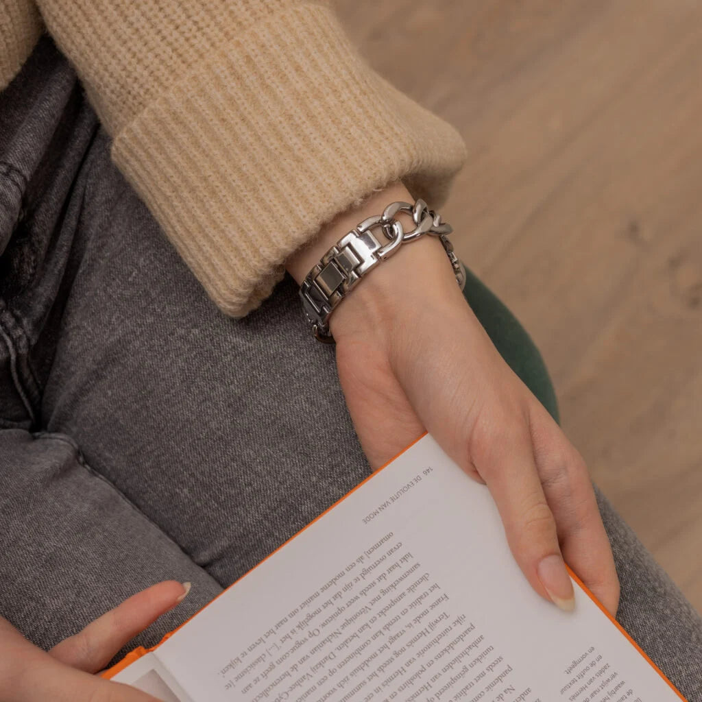 Apple Watch Steel Chain Strap (Silver)