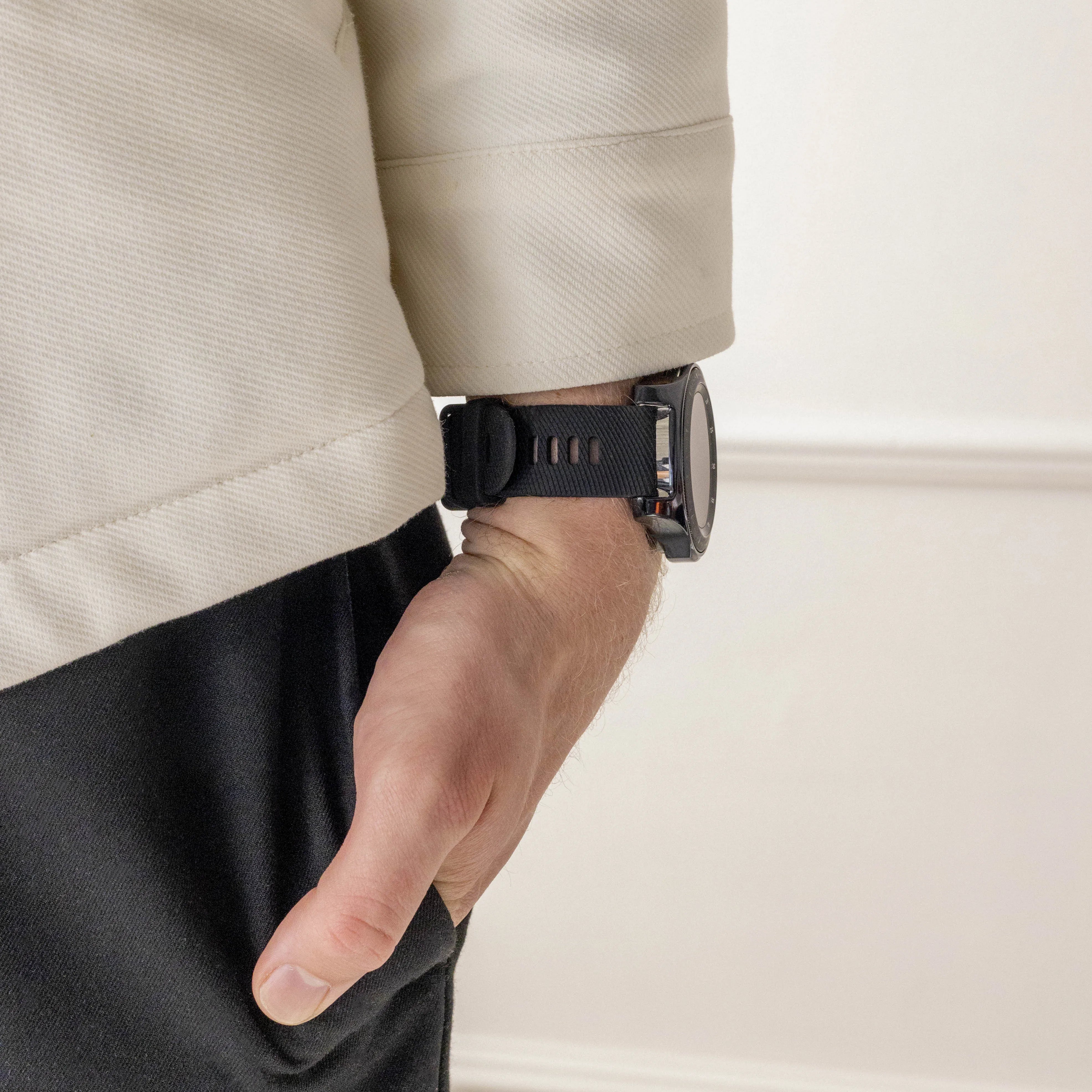 Coros Apex 46mm Silicone Strap (Black)
