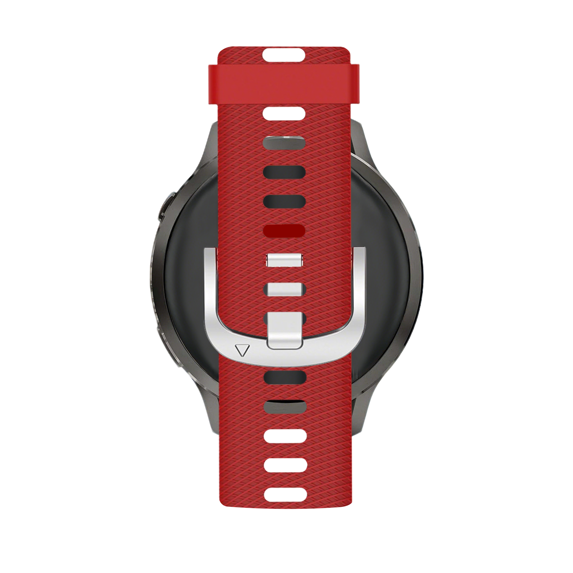 Bandz Garmin Forerunner 255s Silicone Strap 'Deluxe' (Red)