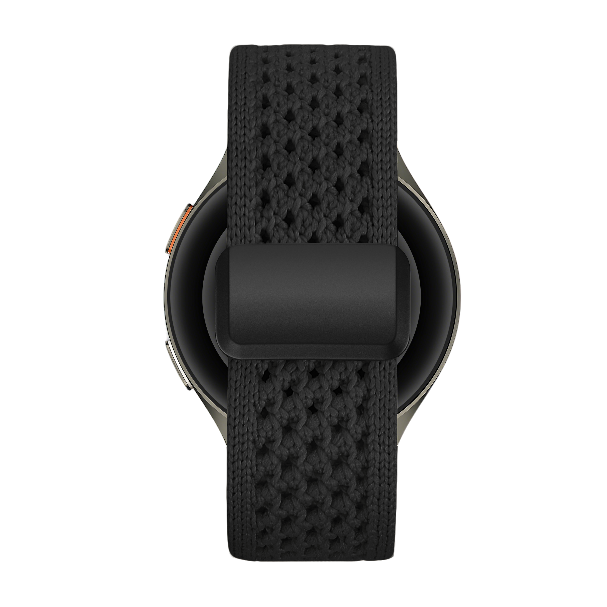 Bandz Amazfit GTS 4 Vintage Nylon Strap (Black)