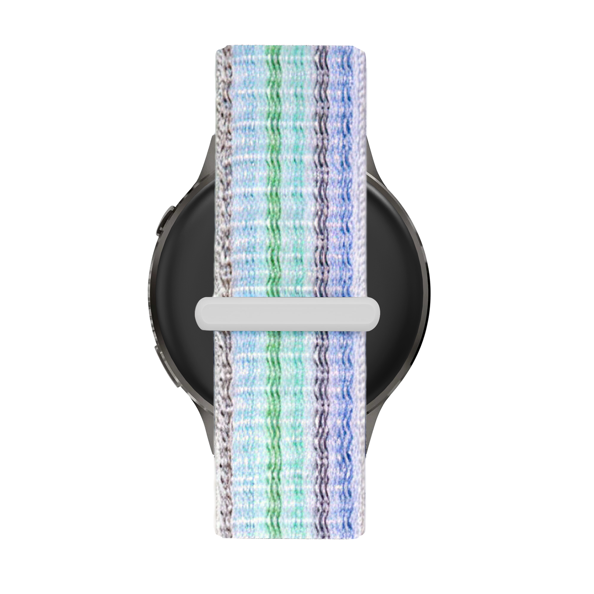 Bandz Garmin Venu 4 - 41mm Nylon Loop Strap (Blue Stripes)