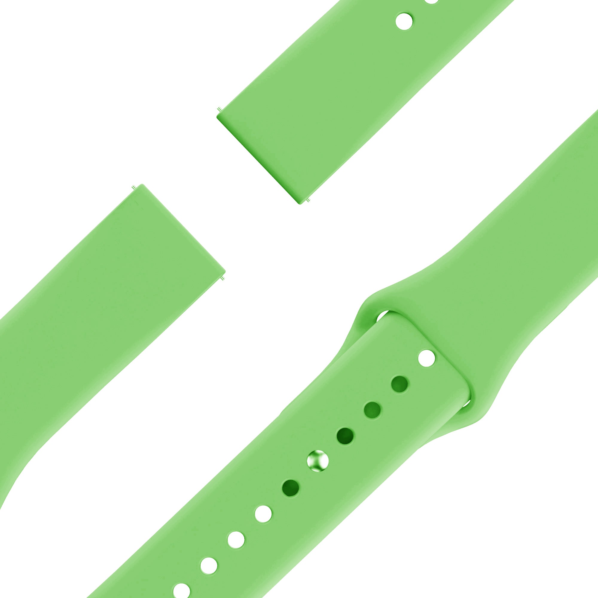 Bandz Garmin Forerunner 570 - 47mm Sport Strap 'Deluxe' (Green)