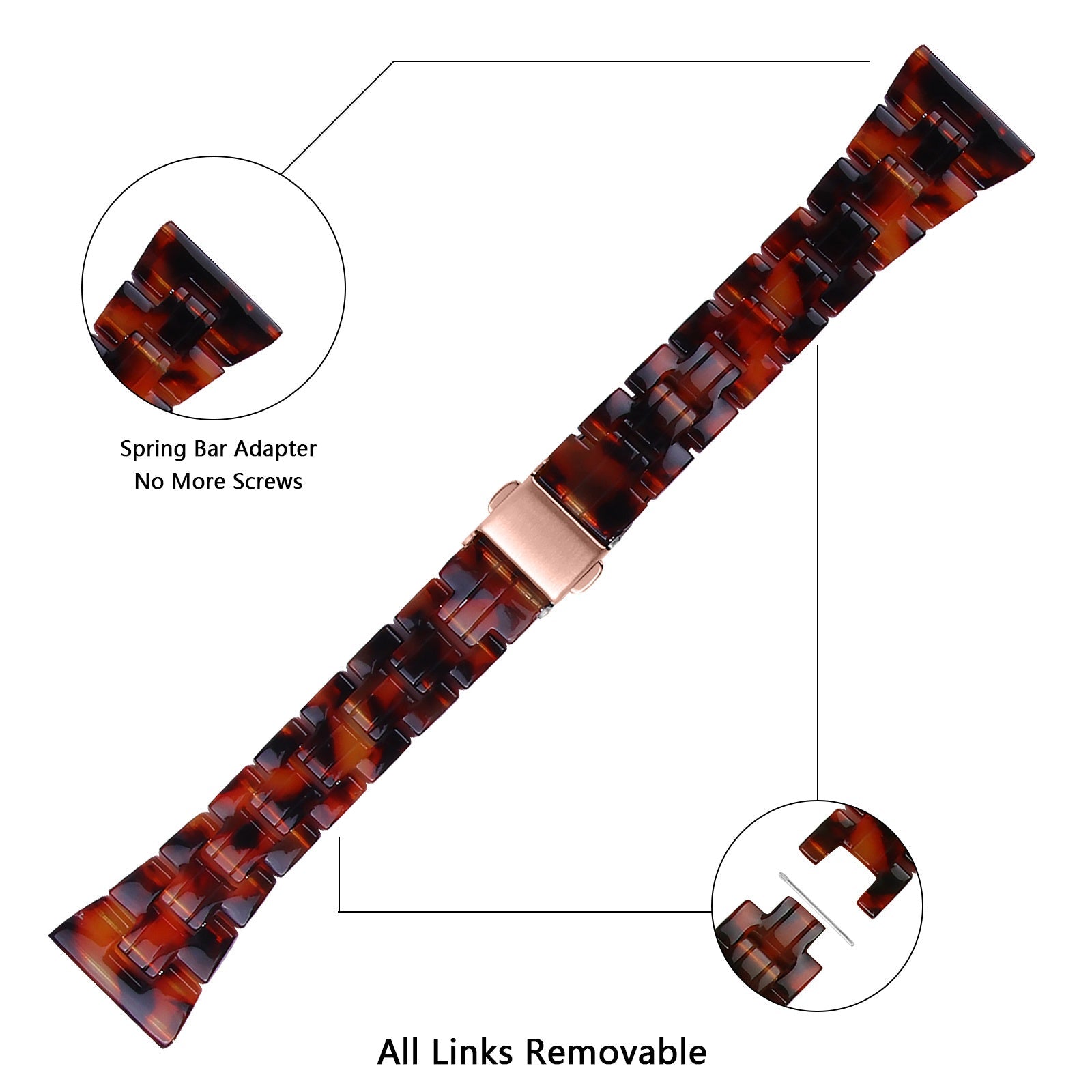 Withings ScanWatch 2 - 42mm Resin Strap (lava)