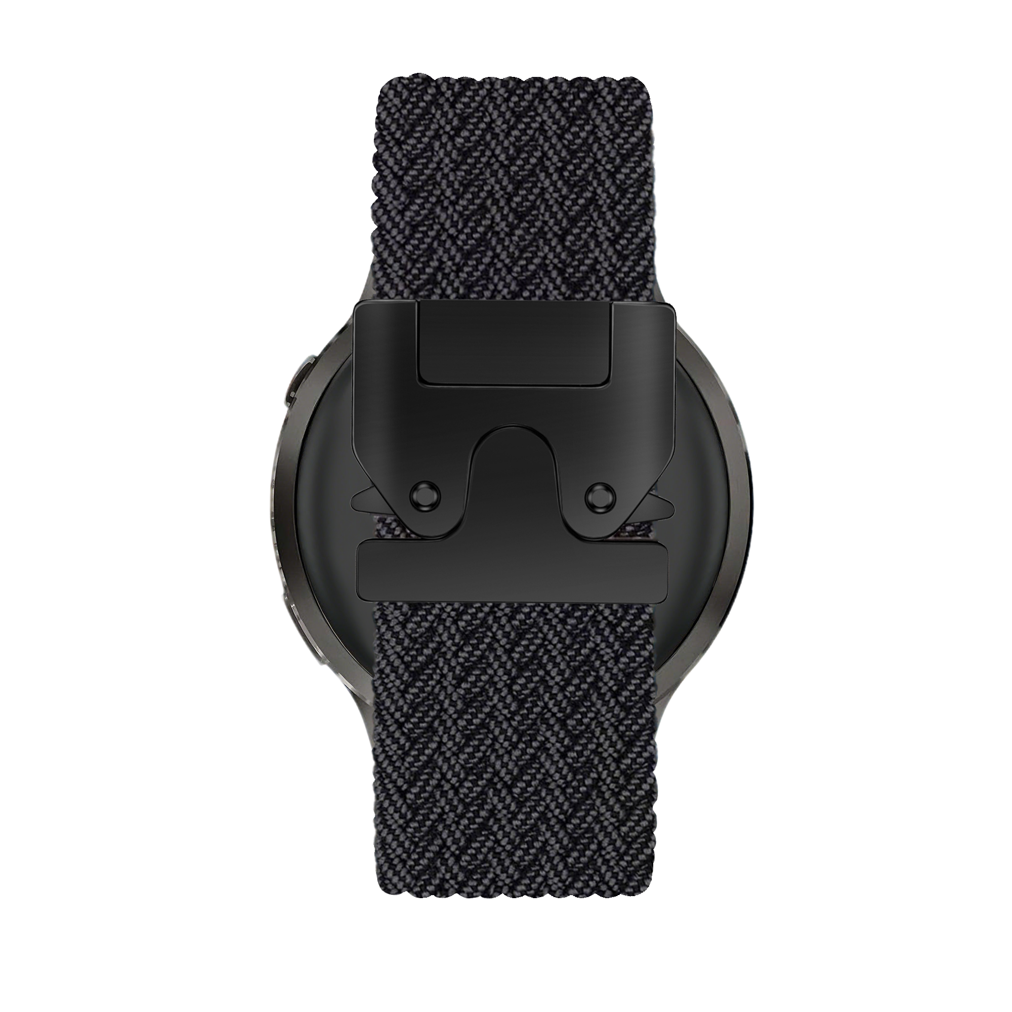 Bandz Garmin Forerunner 570 - 47mm Braided Strap 'Parachute' (Graphite)