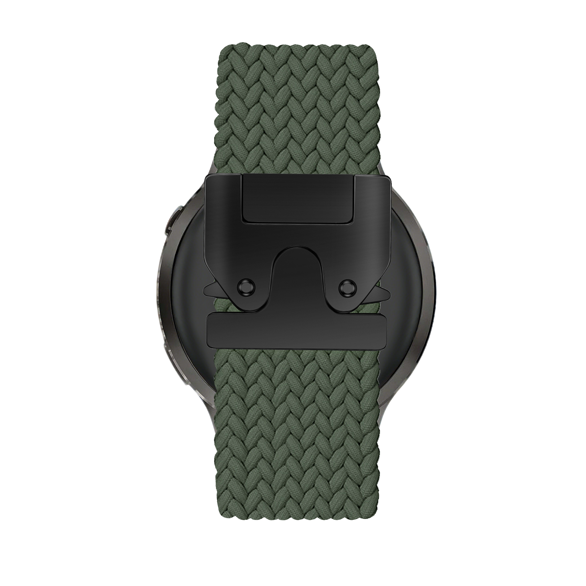 Bandz Garmin Venu 4 - 41mm Braided Strap 'Parachute' (Green)
