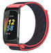 Fitbit Charge 6 Nylon Strap (Coral/Black) Fitbit Charge 6 Nylon Strap (Coral/Black)
