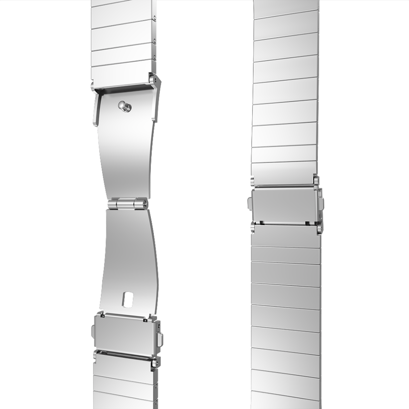 Amazfit Bip 6 Luxury Titanium Strap (Silver)