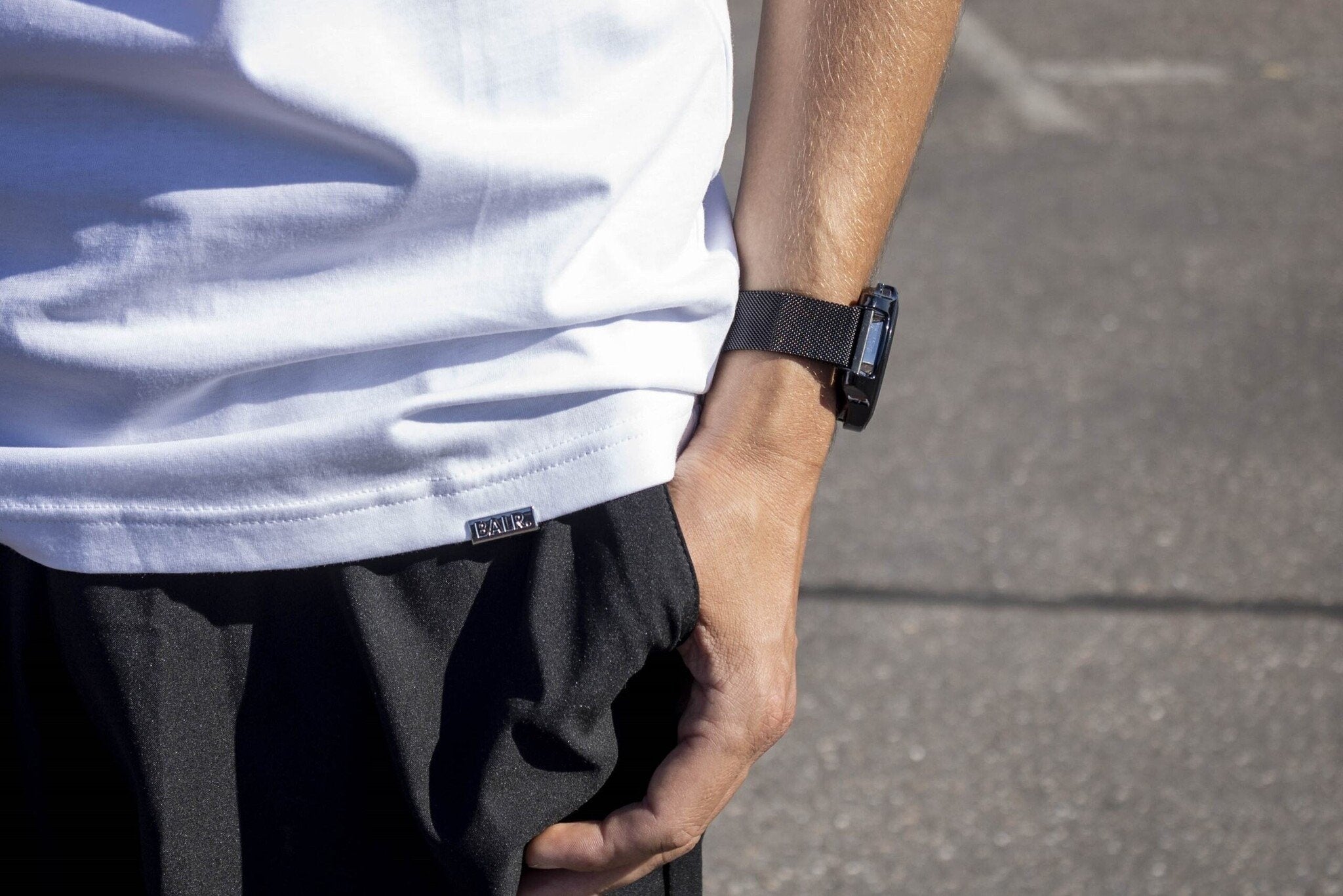 BALR Polar Pacer Milanese Strap (Black)