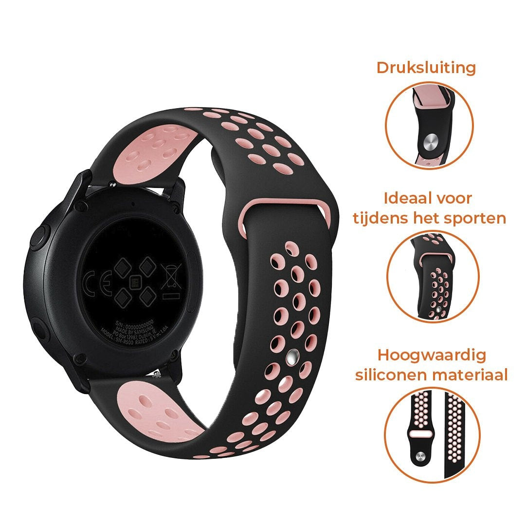 Suunto Race (S) Sport Strap (Black/Pink)