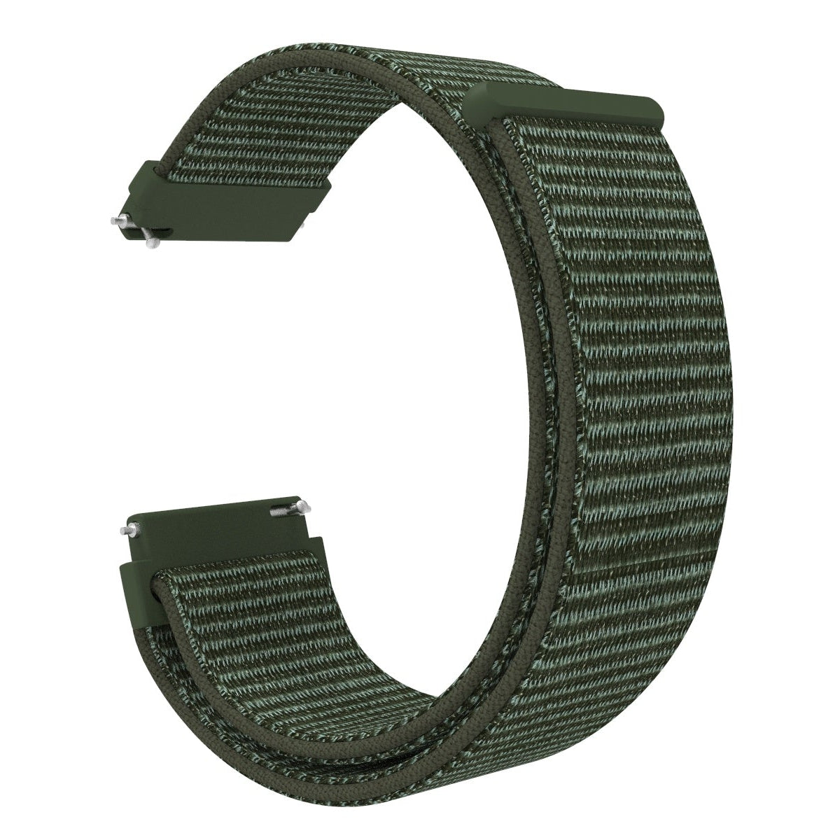 Watch Strap 18mm Nylon - Quick Release (Dark Green)