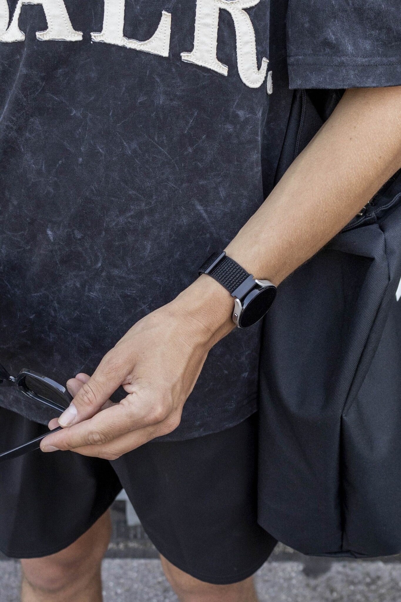 BALR Amazfit Bip 3 (Pro) Nylon Strap (Black)