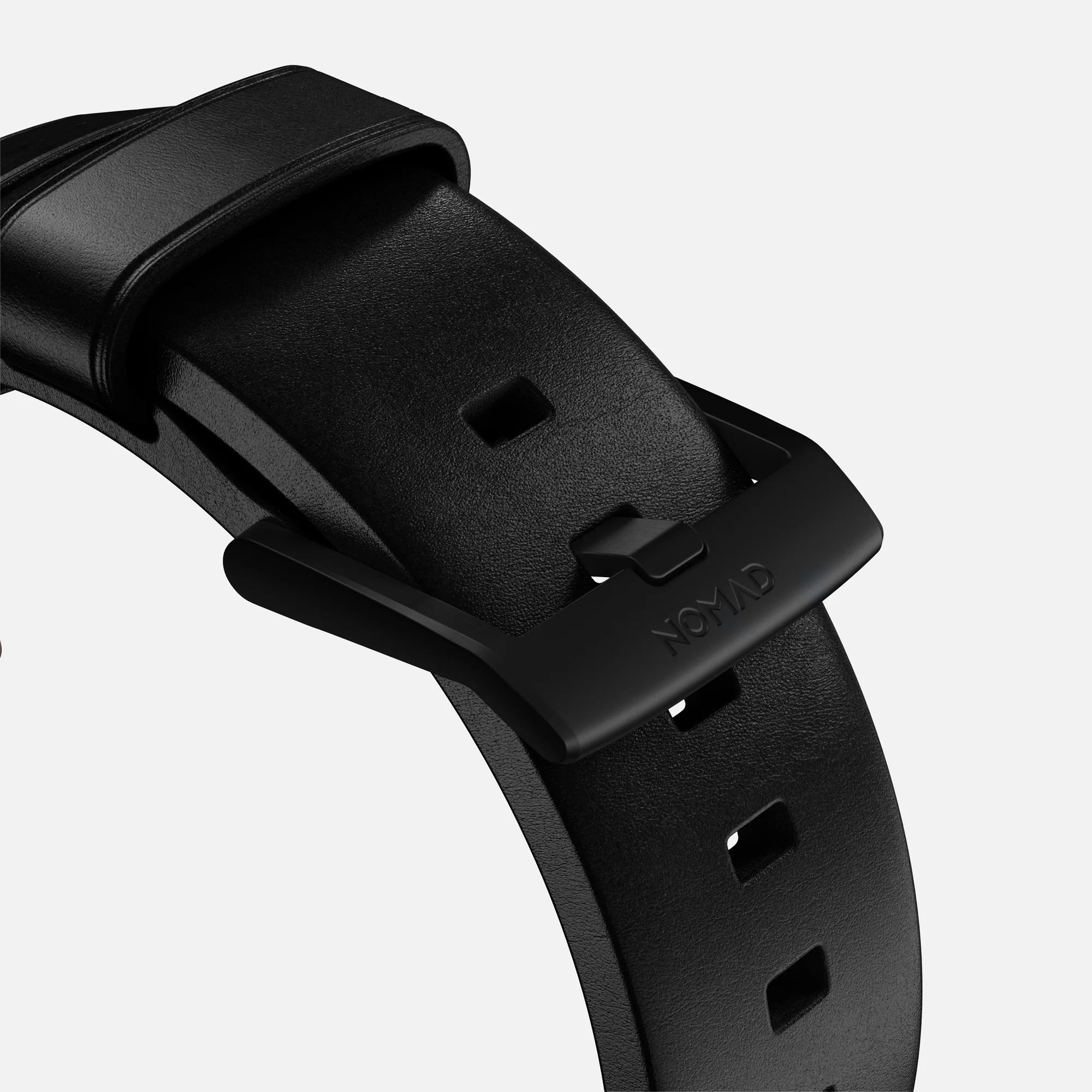 Nomad Modern Apple Watch Leather Strap (Black)
