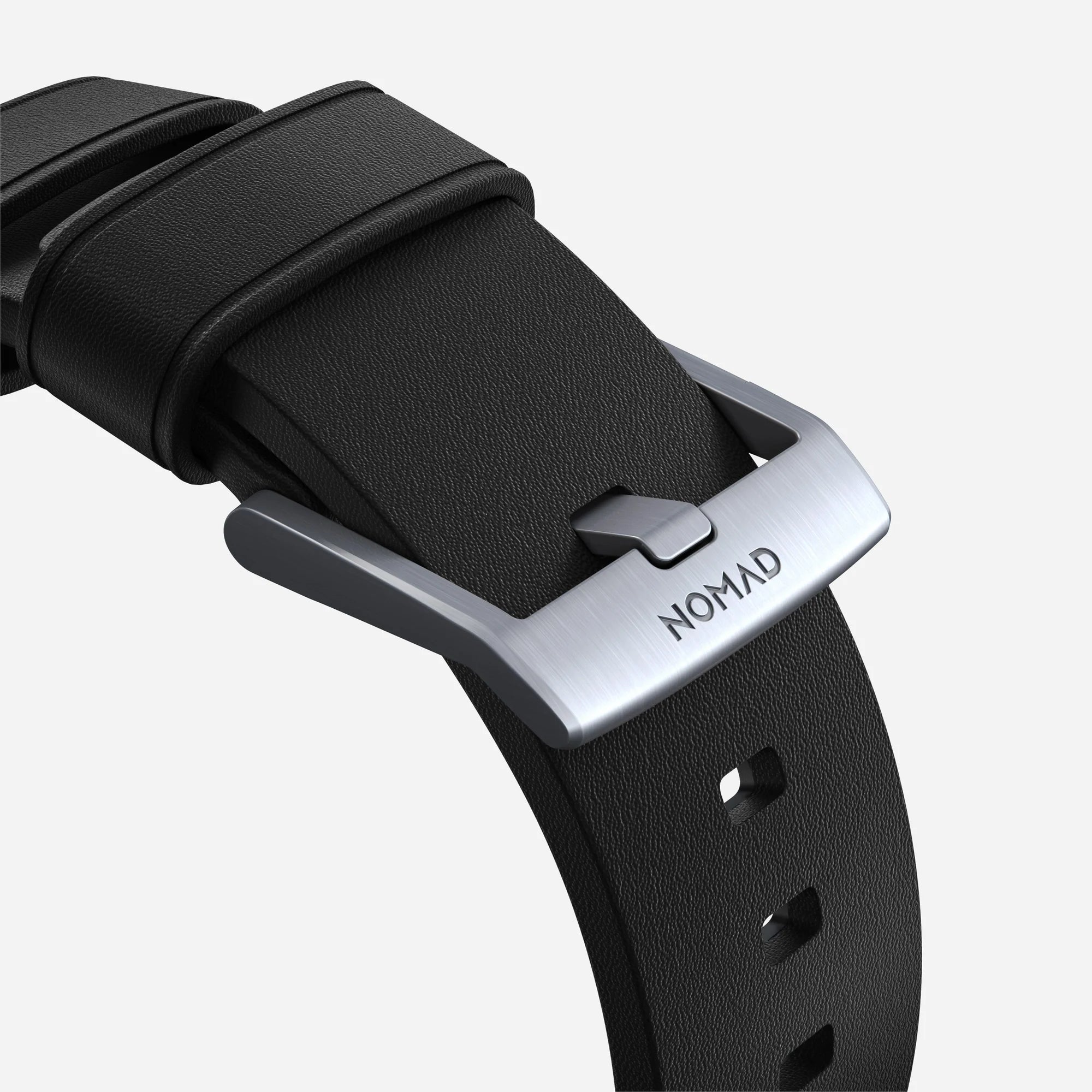 Nomad Active Pro Apple Watch Hybrid Strap (Black/Silver)