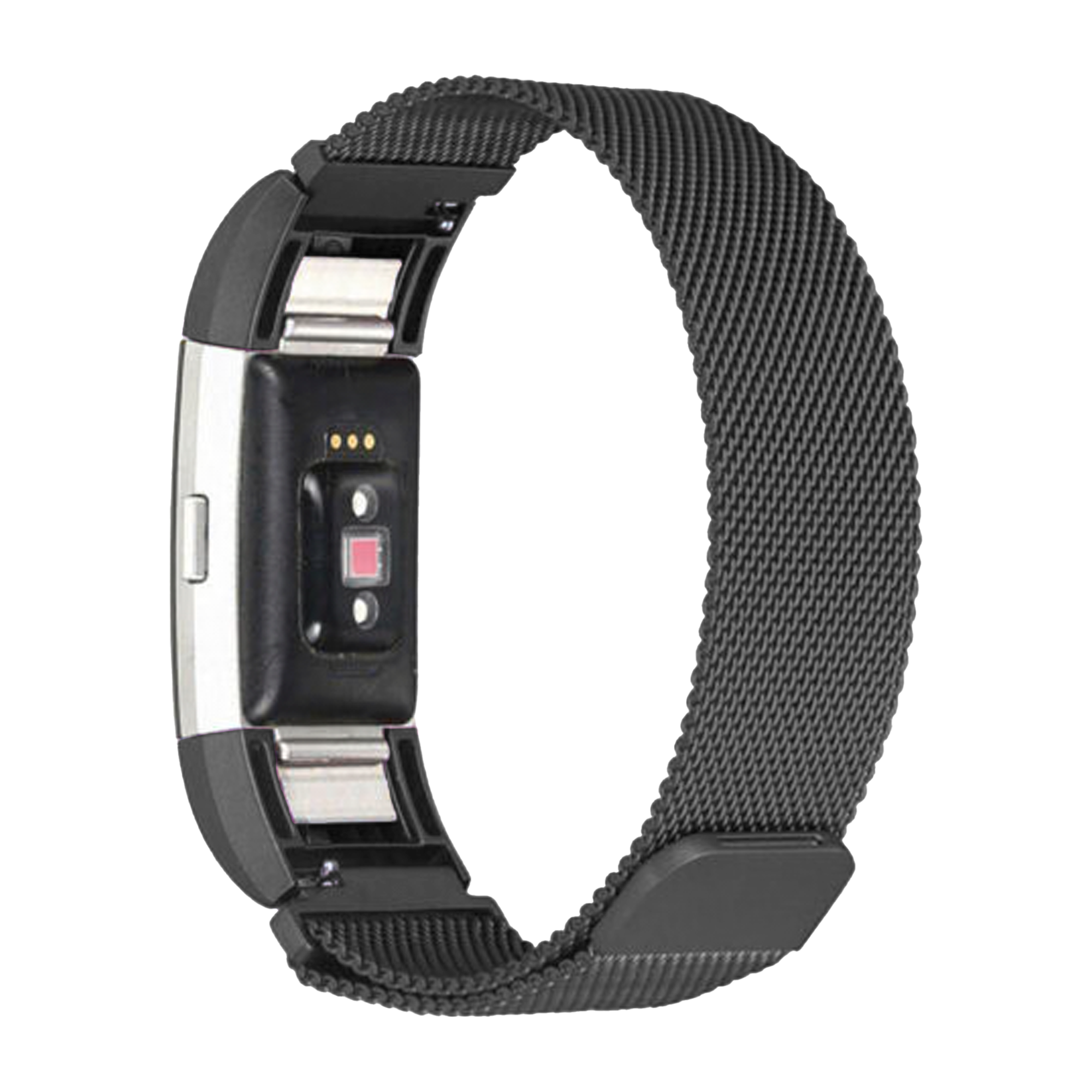 Fitbit Charge 3 Milanese Strap (Black)