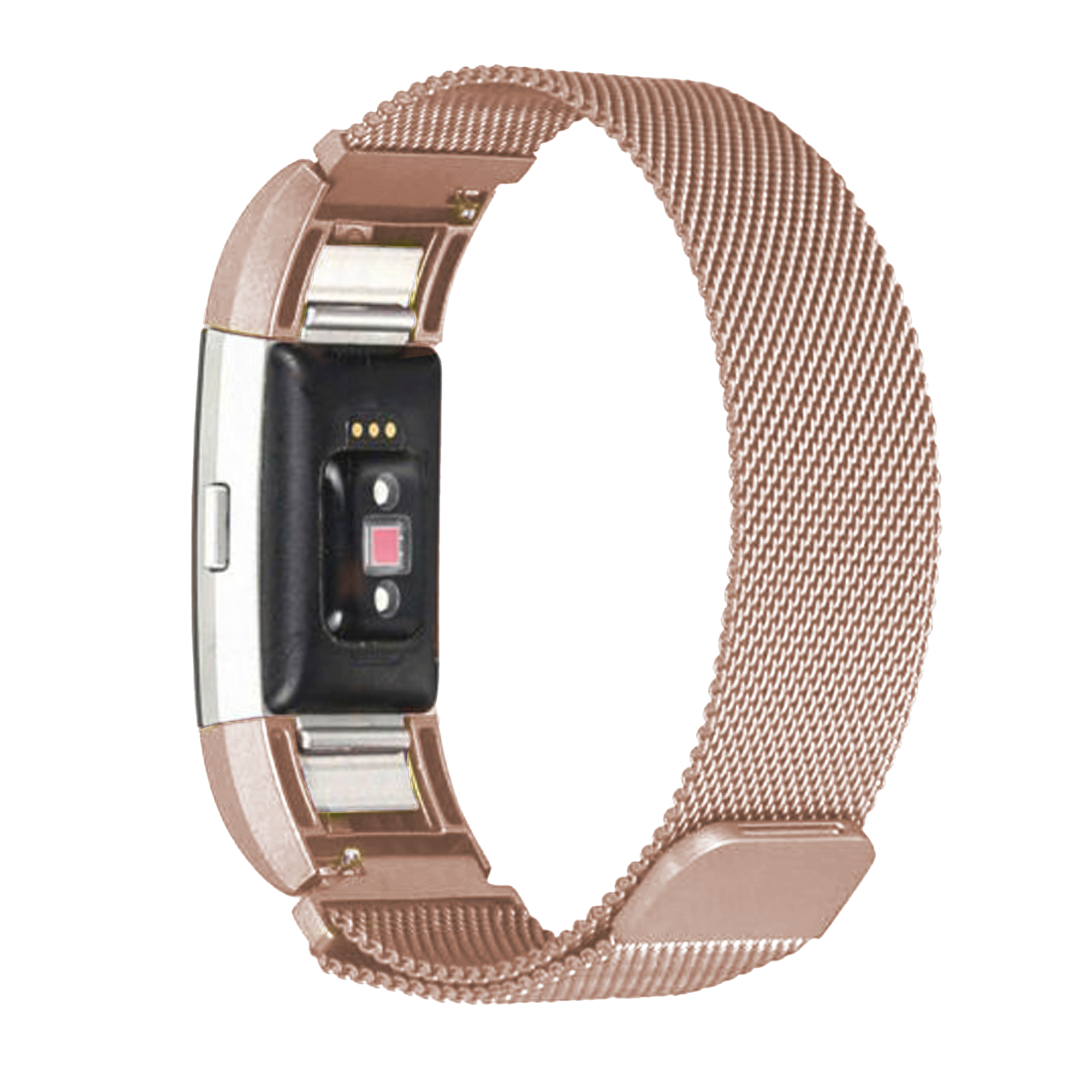 Fitbit Charge 3 Milanese Strap (Rose Gold)