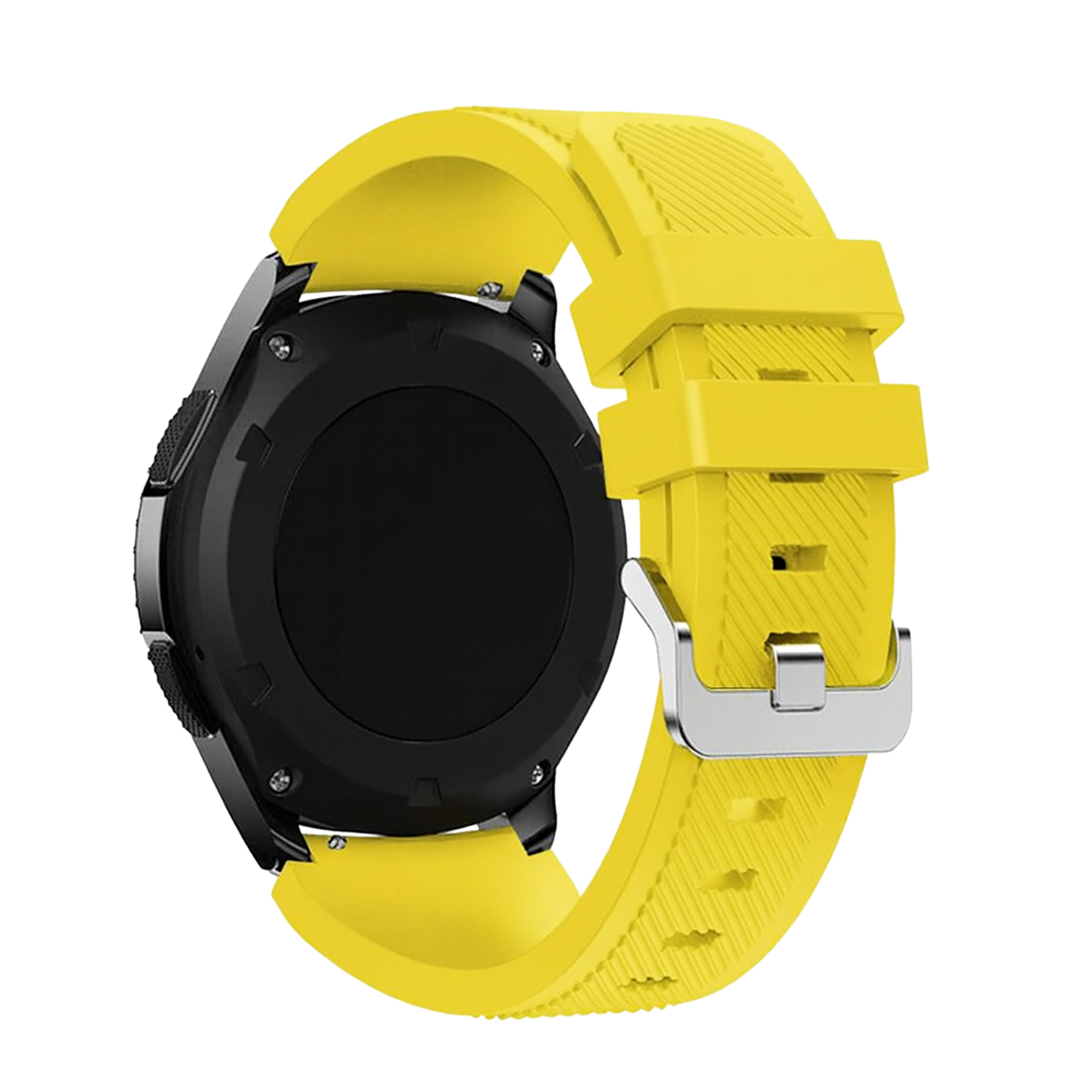 Samsung Galaxy Watch 5 44mm Silicone Strap with Buckle (Yellow)