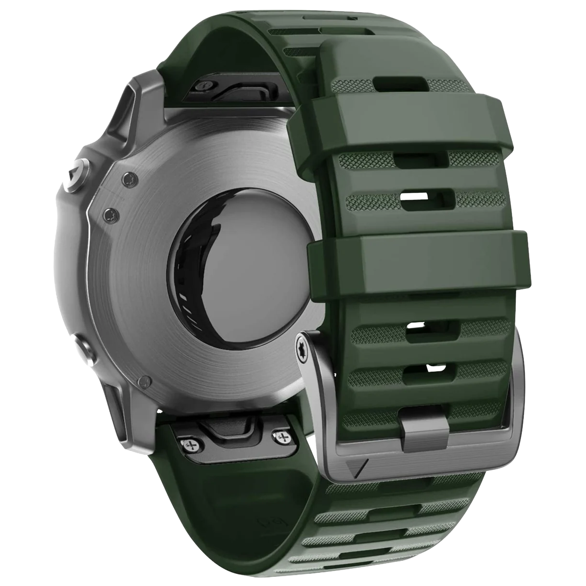 Garmin Instinct 3 - 50mm Silicone Strap (Dark Green)
