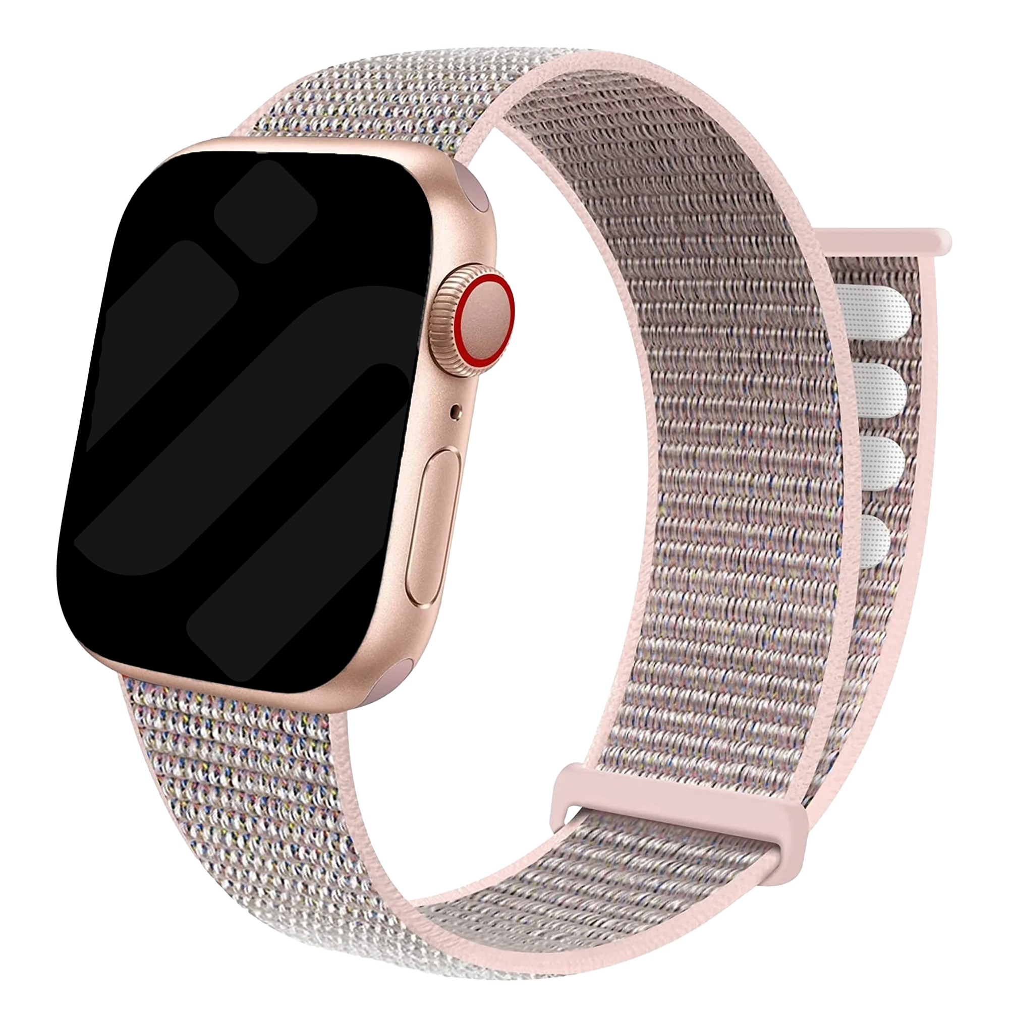 Apple Watch Nylon Loop Strap (Pink)