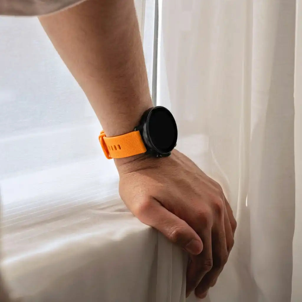 Polar Ignite 2 Premium Silicone Strap (Orange)