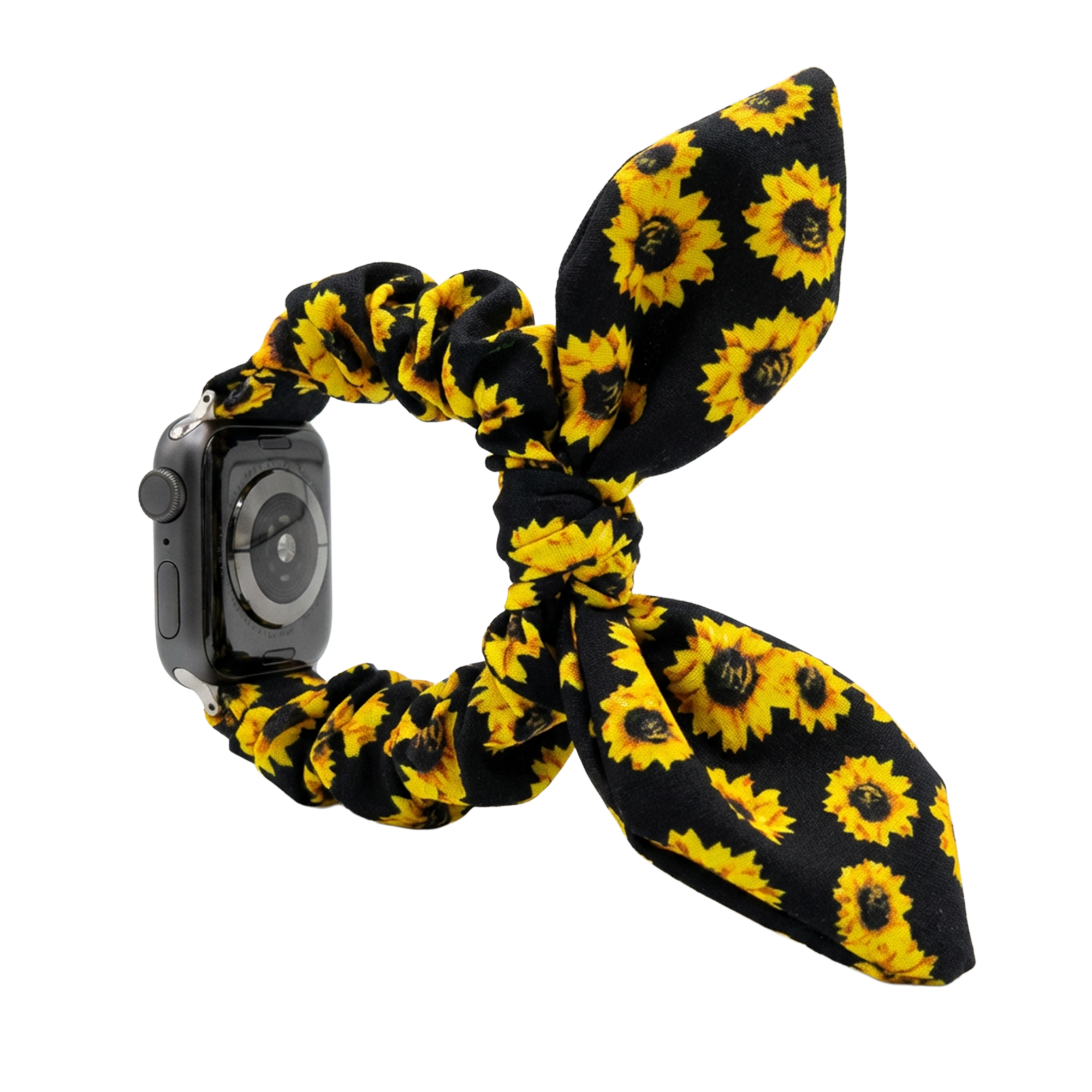 Apple Watch Scrunchie Butterfly Strap (Sunflowers)