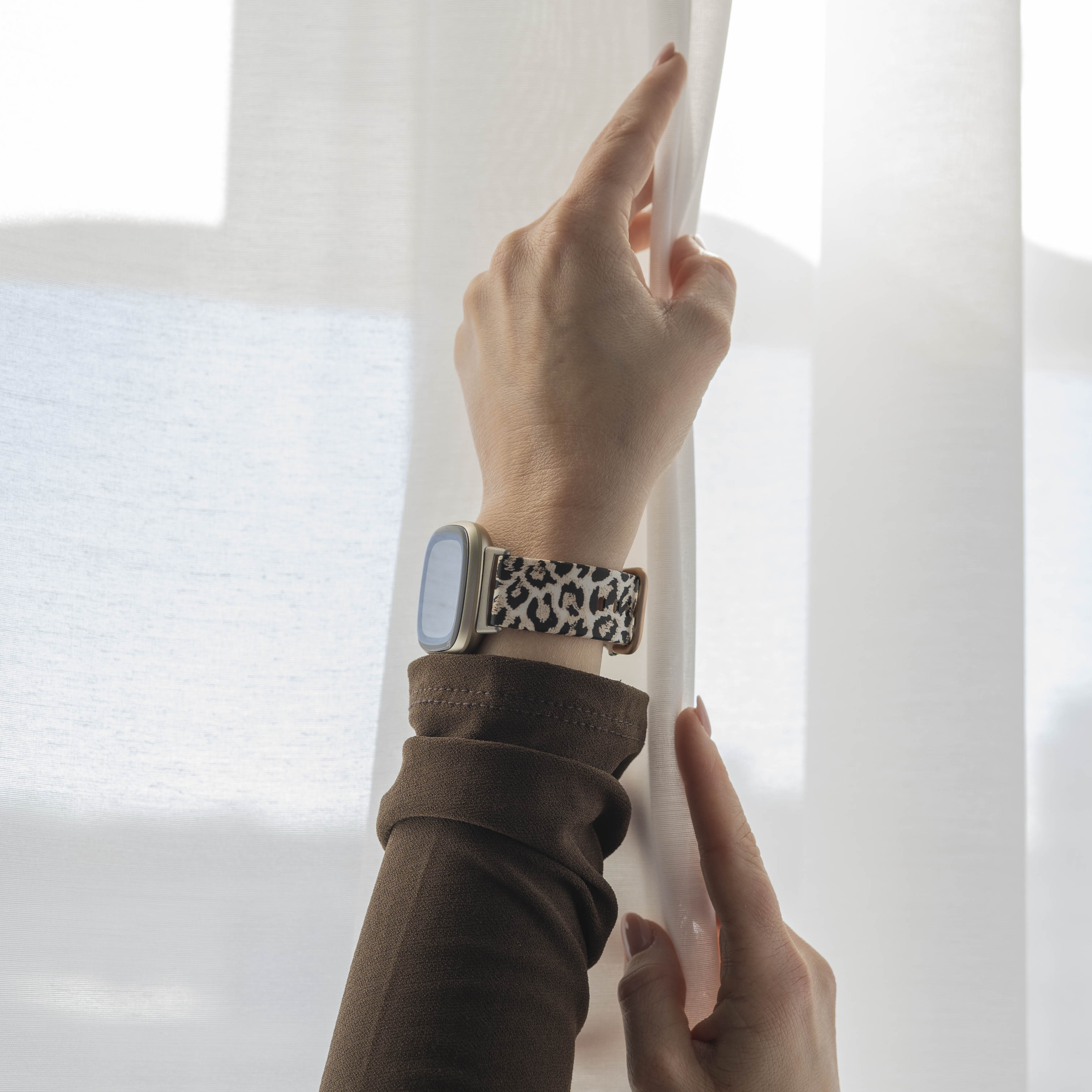 Lucky Leopard Fitbit Versa 3 Strap