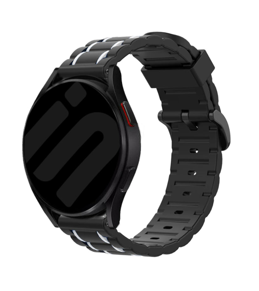 Amazfit Bip 3 (Pro) Sport Buckle Strap (Black/White)