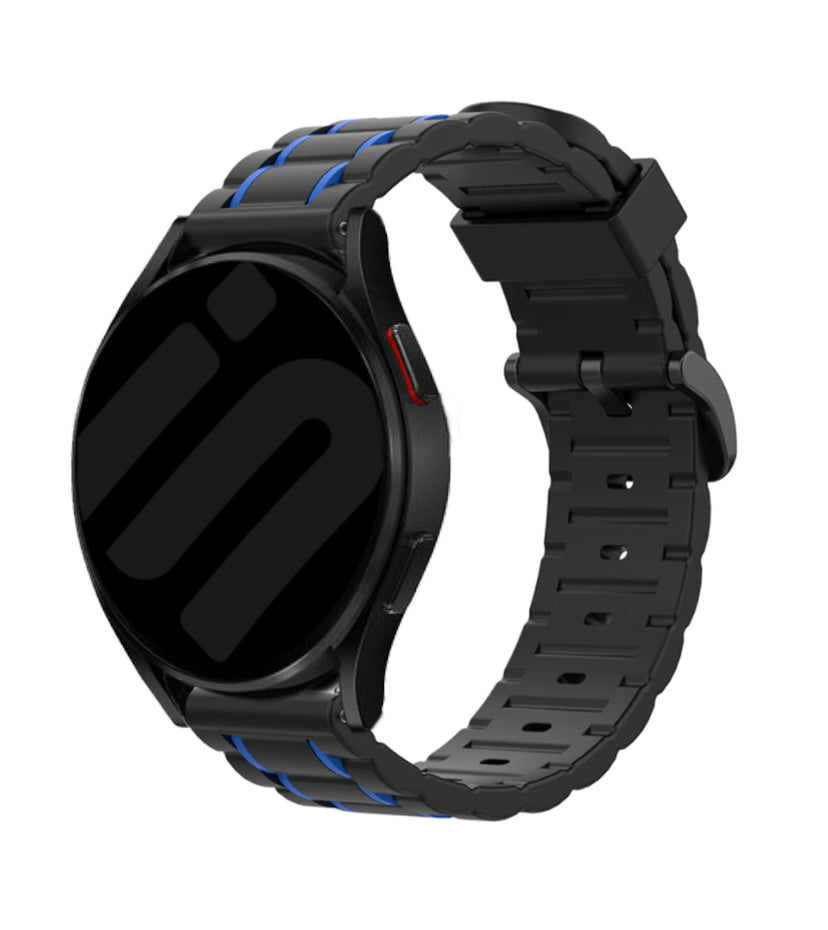 Coros Apex 46mm Sport Buckle Strap (Black/Blue)