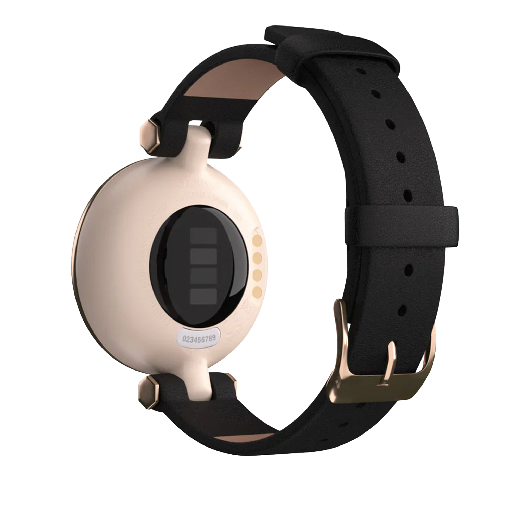 Garmin Lily Leather Strap (Black)