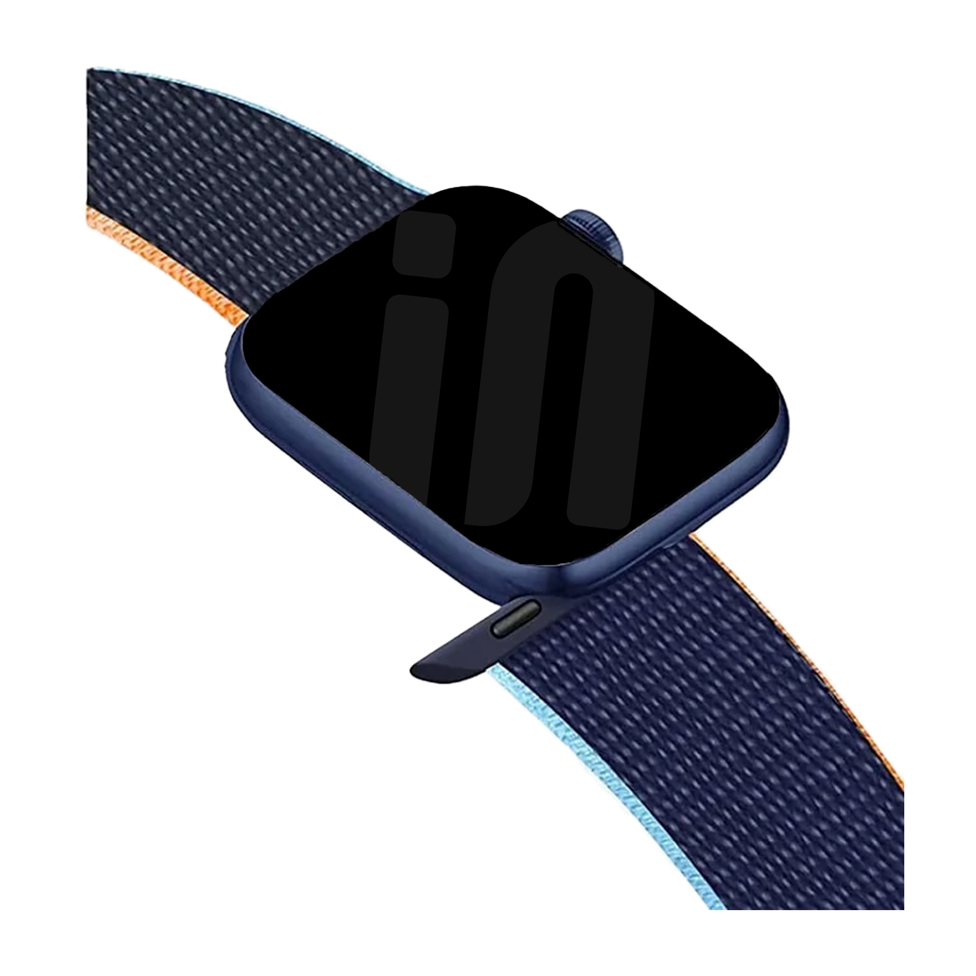 Apple Watch Nylon Loop Strap (Dark Blue)