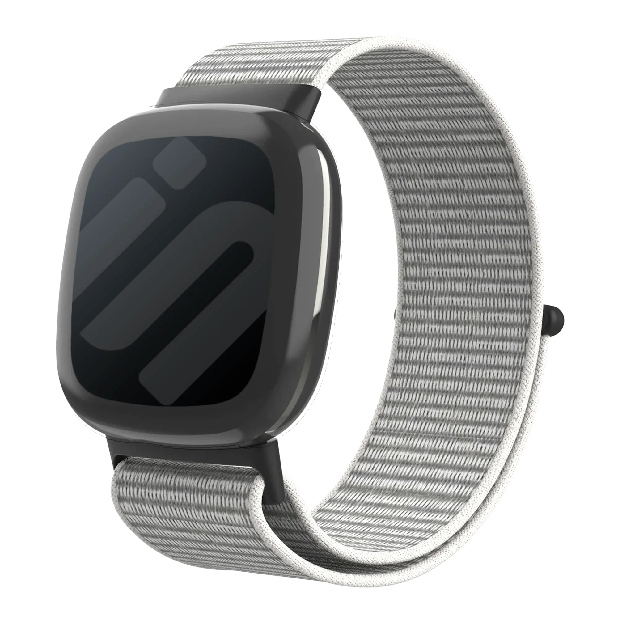 Fitbit Versa 4 Nylon Strap (Grey)