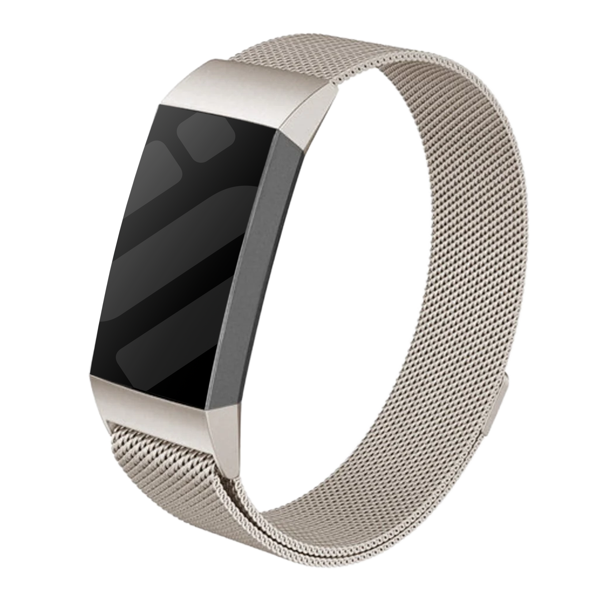 Fitbit Charge 3 Milanese Strap (Starlight)