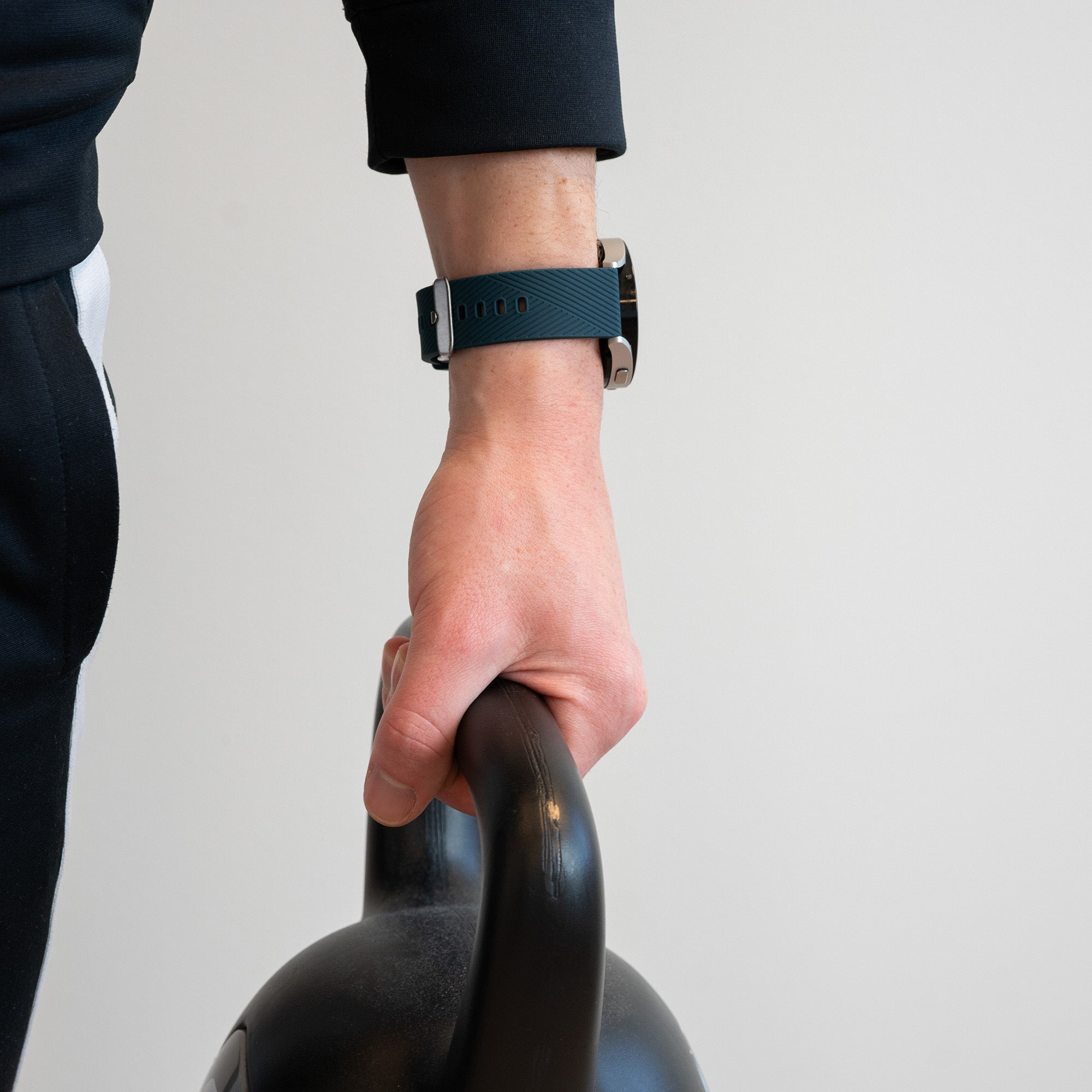 Bandz Amazfit Balance 2 Silicone Strap 'Deluxe' (Dark Green)