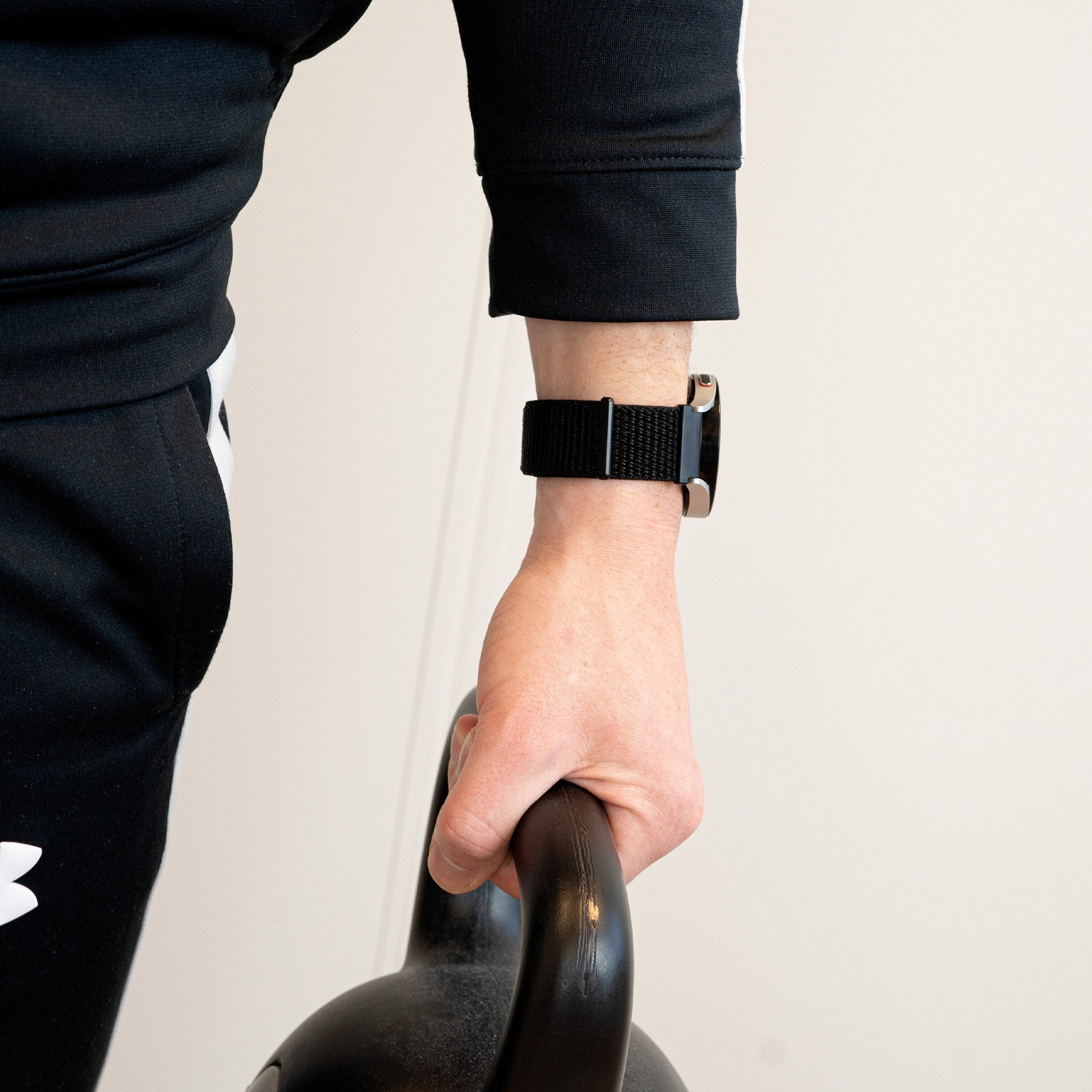 Bandz Garmin Approach S42 Nylon Loop Strap (Black)