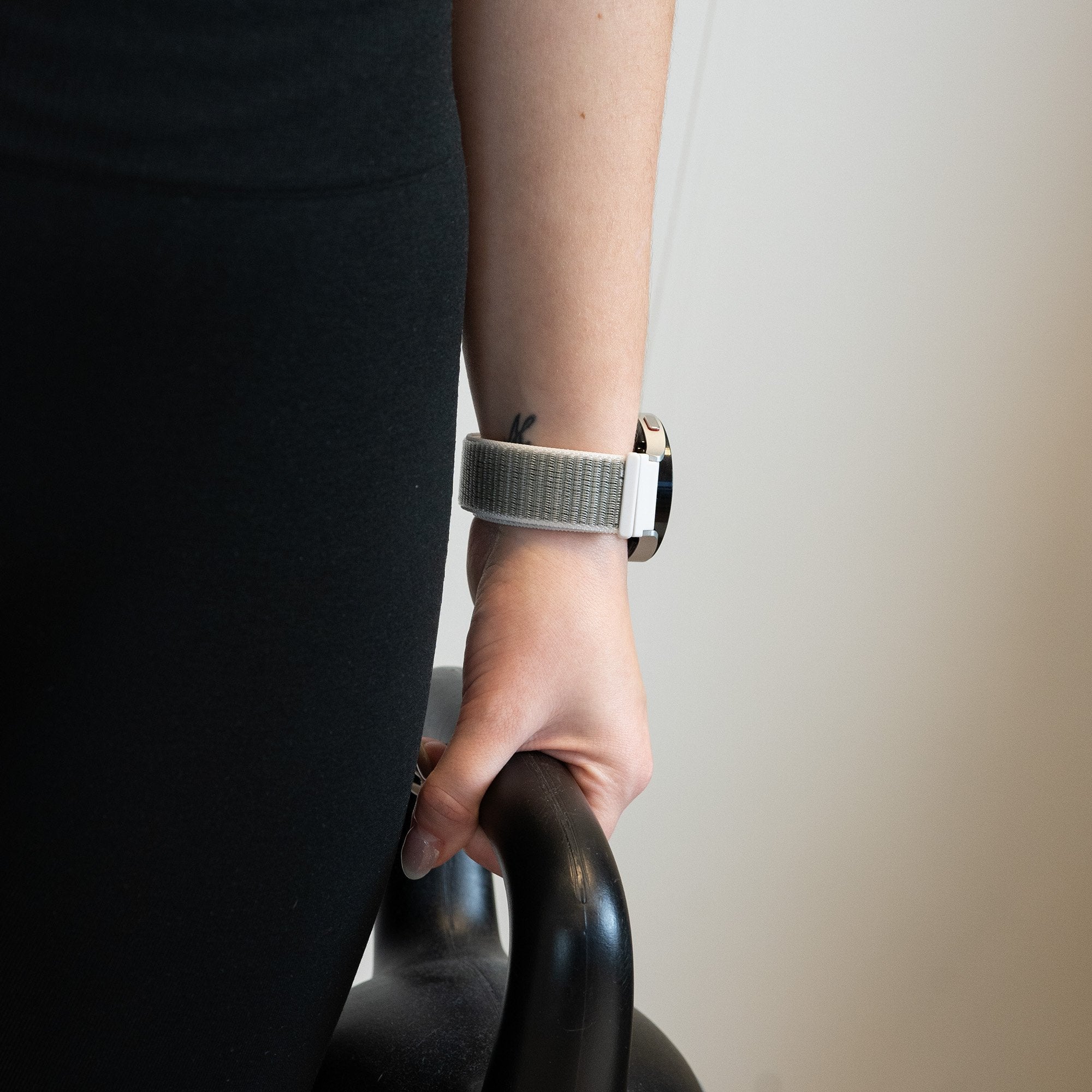 Bandz Garmin Approach S42 Nylon Loop Strap (Grey)