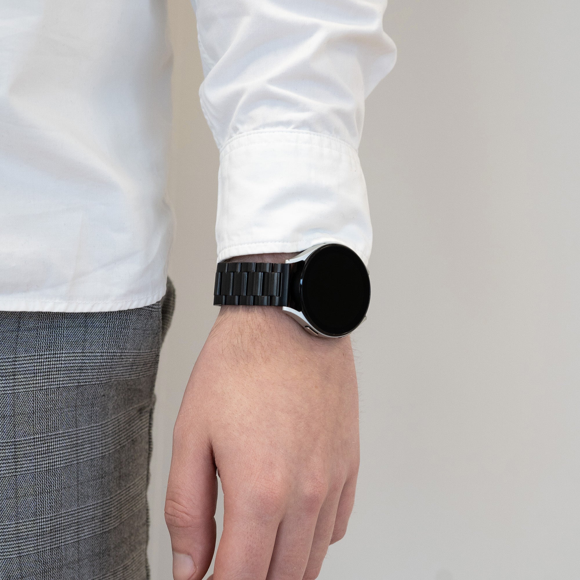 Bandz Suunto 9 Peak Pro Steel Strap 'Classic' (Black)