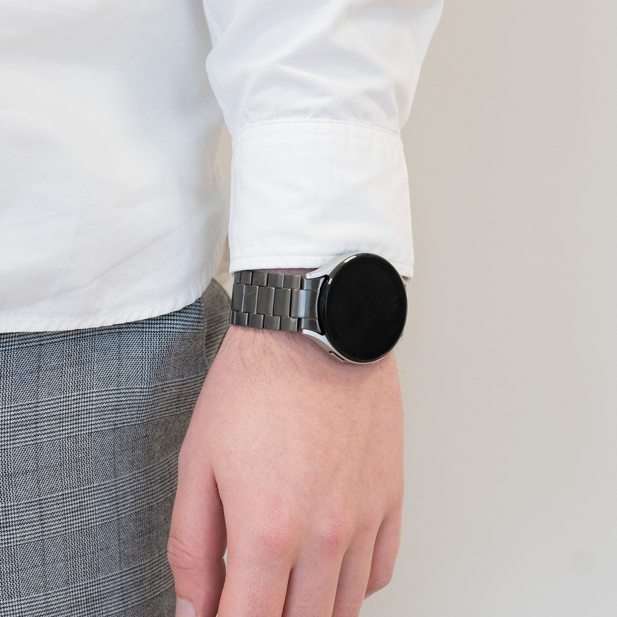 Bandz Samsung Galaxy Watch 6 - 44mm Titanium Strap 'Classic' (Graphite)