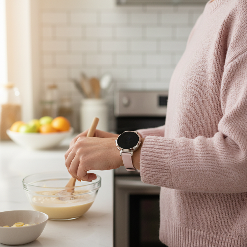 Watch Strap Leather 14mm - Quick Release (Pink)