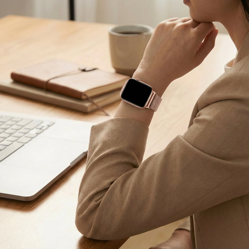 Redmi Watch 5 Milanese Strap (Pink)