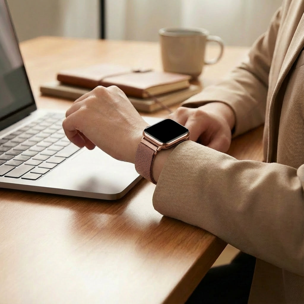 Redmi Watch 5 Milanese Strap (Pink)