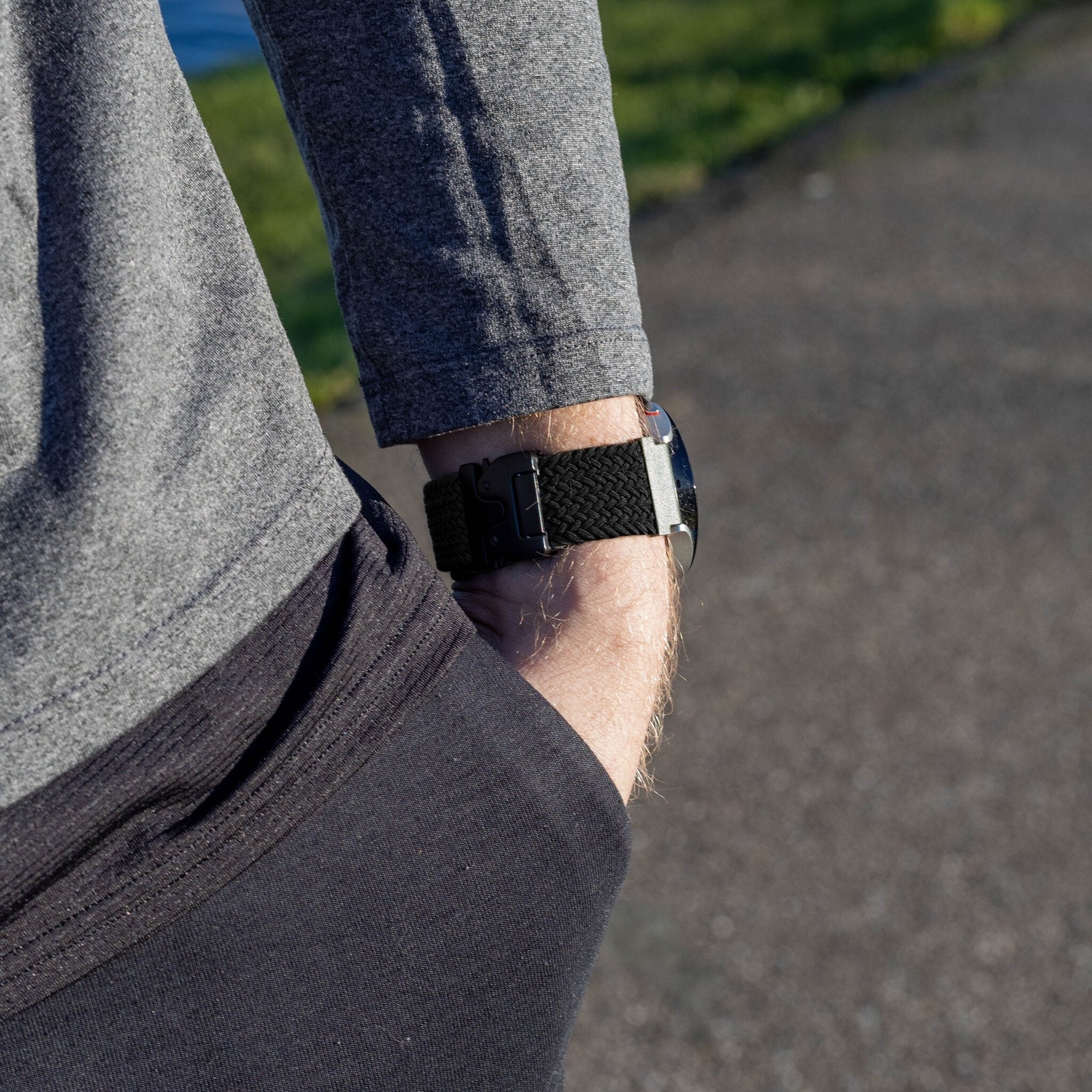 Oppo Watch X2 Woven Strap with P-Buckle (Black)