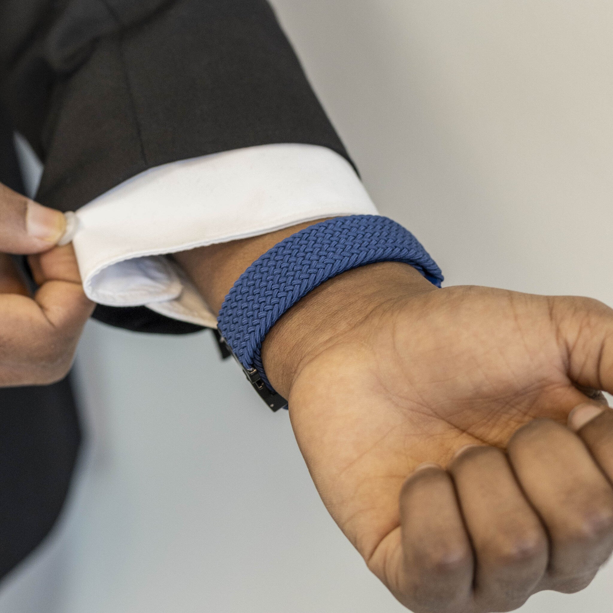 Suunto Run Braided Strap with P-Buckle (Blue)